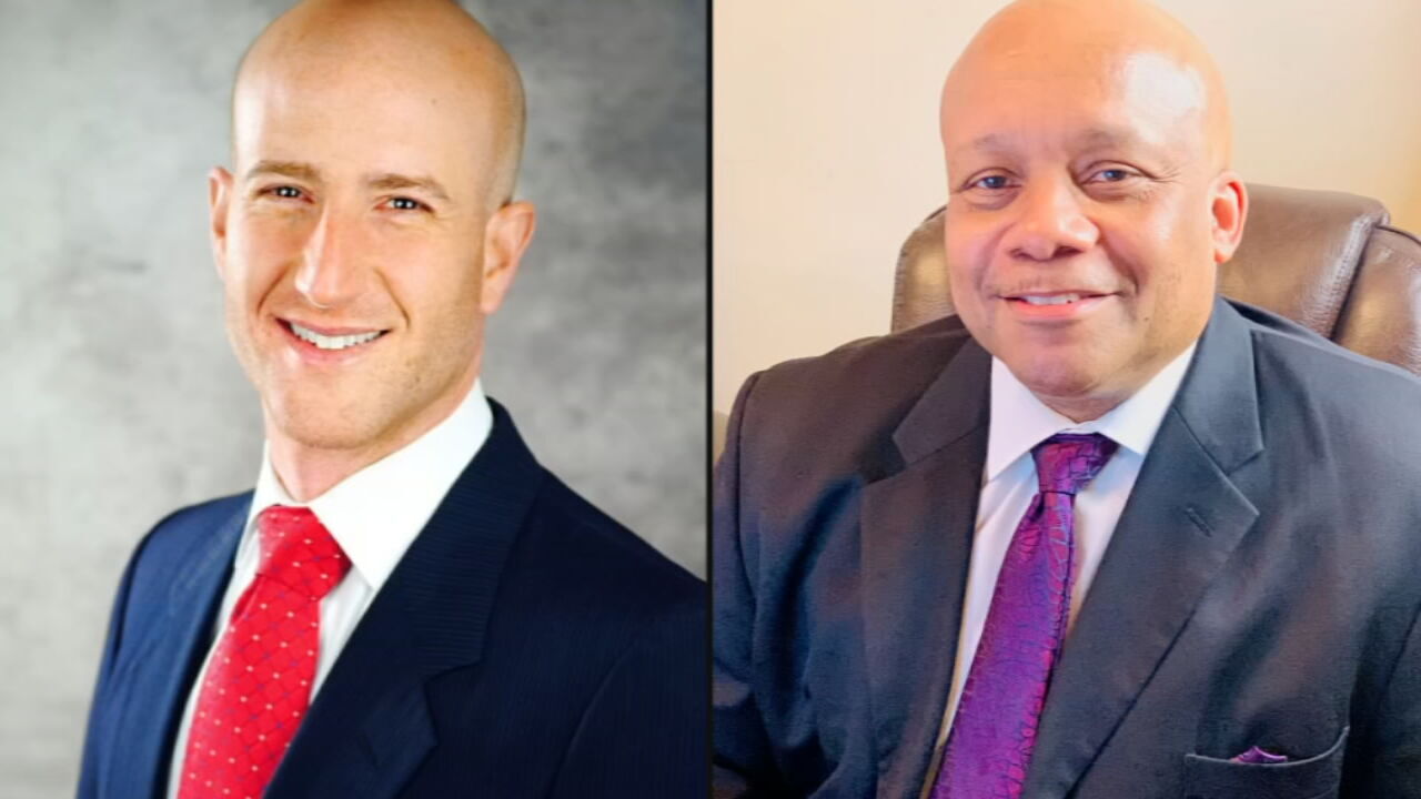 Ben Shuldiner and Dr. Harold Brian Yearwood - JCPS superintendent candidates